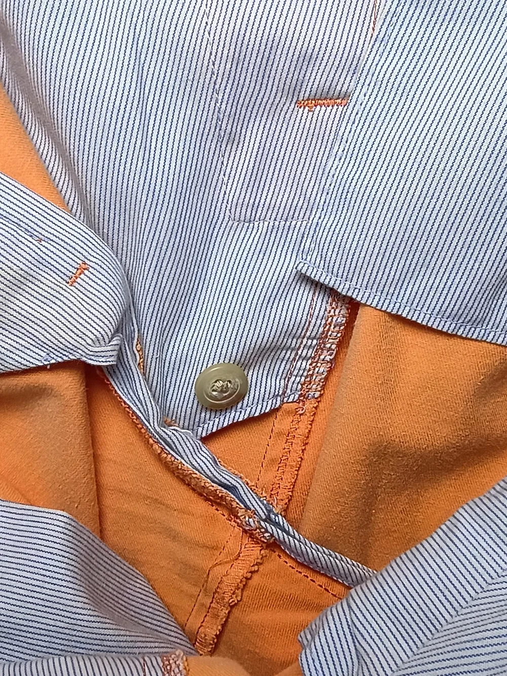 Peter Millar Mens Twill Flat Front Chino Shorts 38 Clay Orange 7